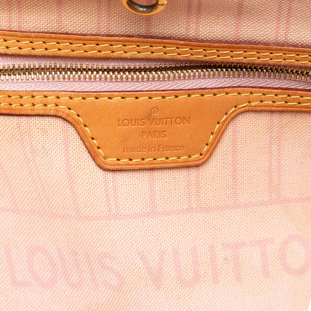 Pre-Loved Louis Vuitton Damier Azur Neverfull MM - Picture 5 of 7